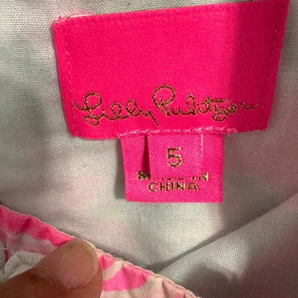 Lilly Pulitzer size 5 sleeveless dress